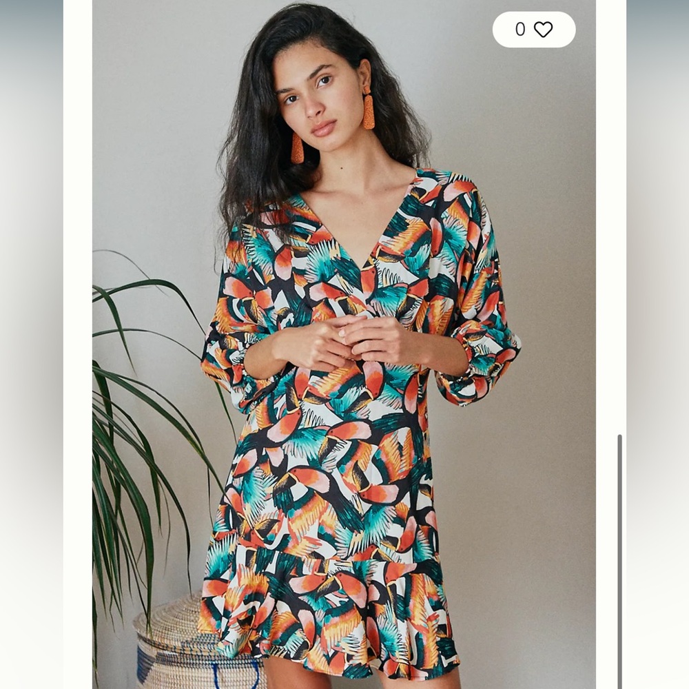 Farm Rio Tucanes Mini Dress